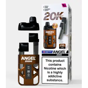 Brown Edition Angel 20000 Rechargeable Disposable Pod Kit